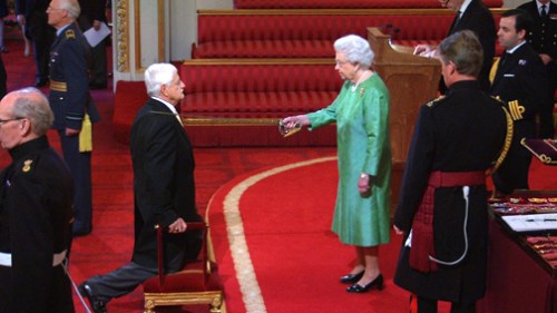 Newly Minted Knight of the Realm